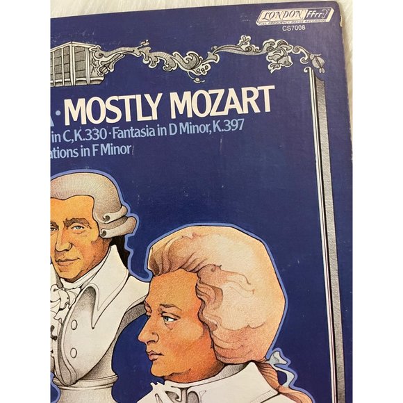 Vintage Classical Vinyl "Mostly Mozart" Alicia de Larocha Mozart Piano Concertos - Picture 9 of 13